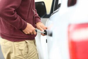 breaking into car
