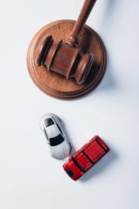 toy cars and gavel